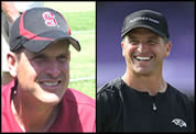 Jim and John Harbaugh