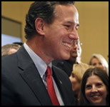 Rick Santorum after his victory in Colorado.