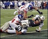 Giants Crush Jets On Christmas Eve