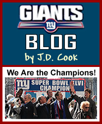 Giants Blog by J.D. Cook