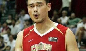 Yao Ming looking slightly off