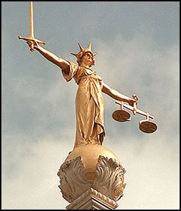 Themis at Central Criminal Court in London