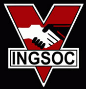 INGSOC - newspeak for English Socialism