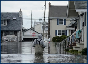 Hurricane Sandy devastation