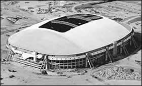 Texas Stadium before being imploded