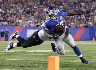 David Wilson scoring! 