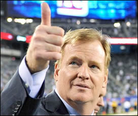 NFL Commissioner Roger Goodell