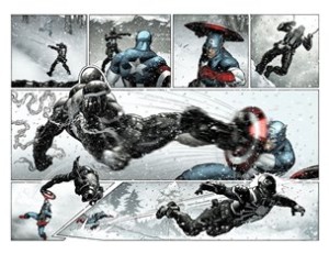 Cap Vs Venom