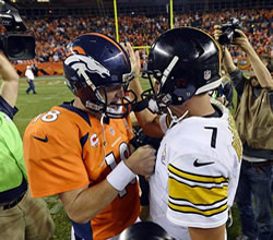 Peyton Manning and Ben Roethlisberger